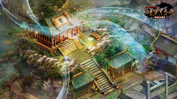 暗黑传奇版《凡人修仙传》游戏场景